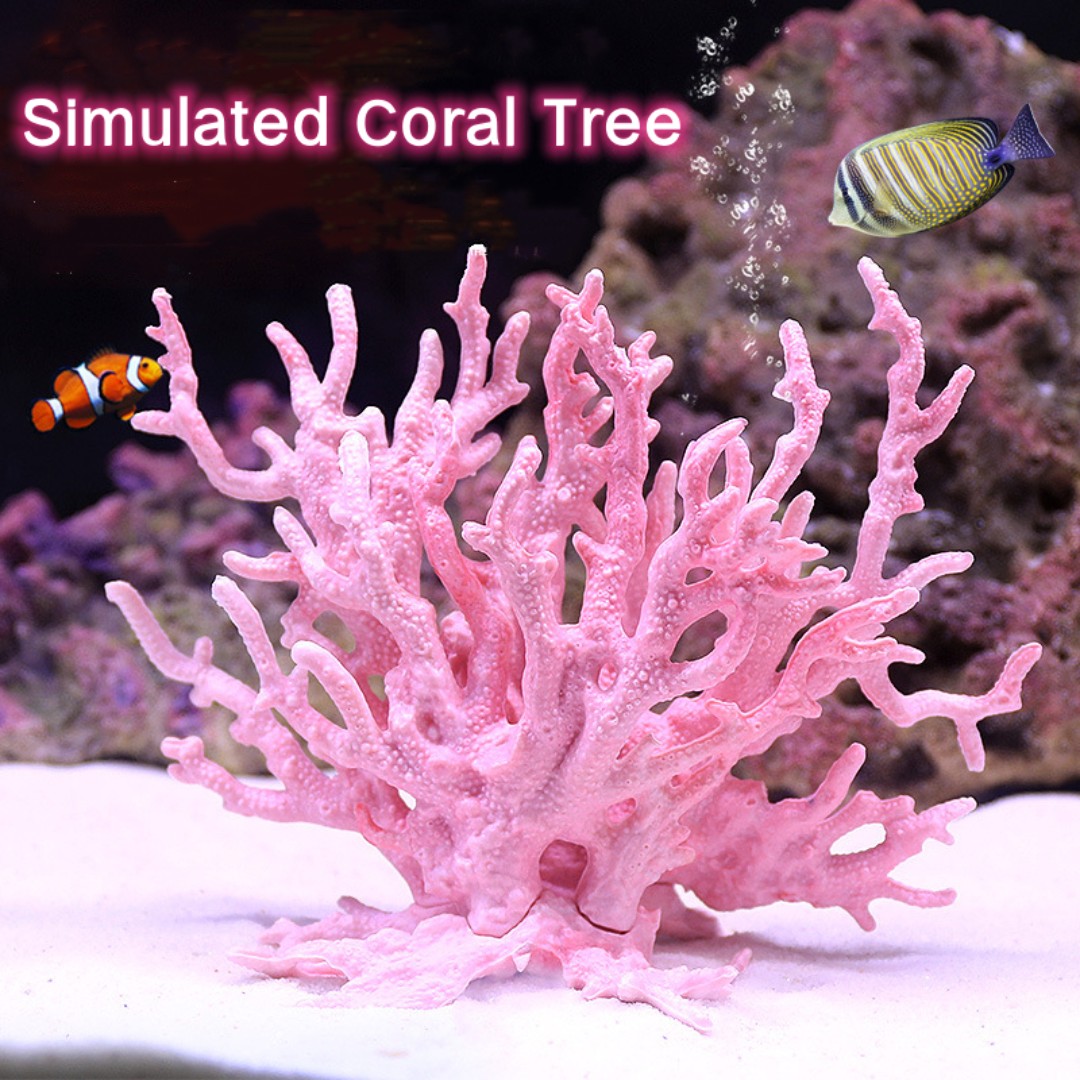 Planted Aquarium Hard Water - ถังปลา Aquascape จําลอง Coral Water Plant
