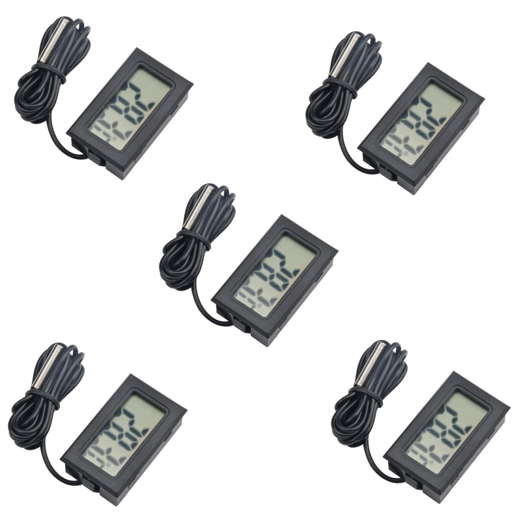 MINI LCD เครื่องวัดอุณหภูมิดิจ - Planted Aquarium Temperature บทวิจารณ์และราคา