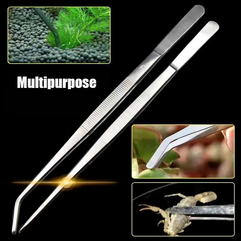 38 ซม.สแตนเลสสตีล Aquarium แหน - Planted Aquarium Maintenance Kit บทวิจารณ์และราคา