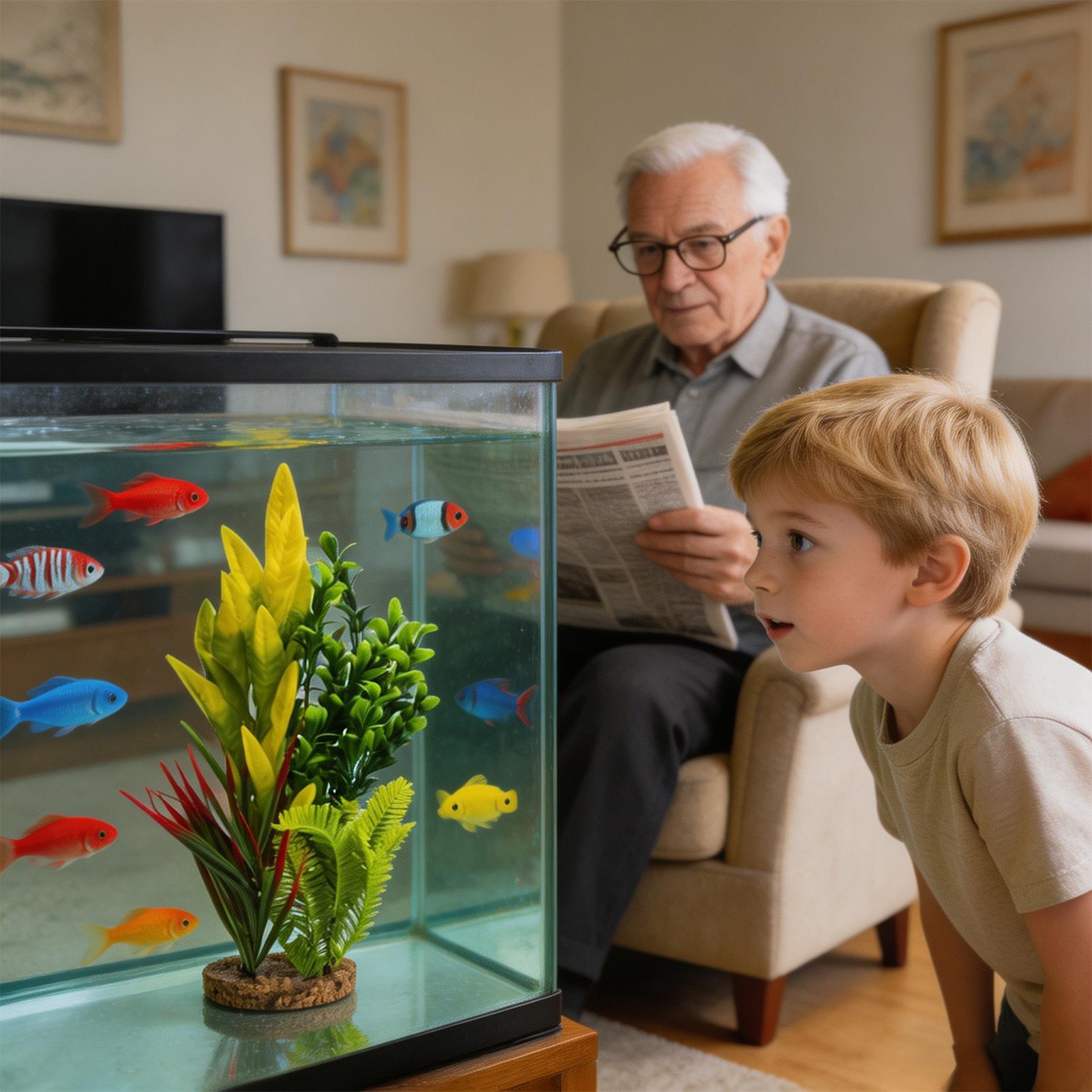 ต้นไม้ประดิษฐ์สำหรับตกแต่งตู้ป - Planted Aquarium For Beginners บทวิจารณ์และราคา