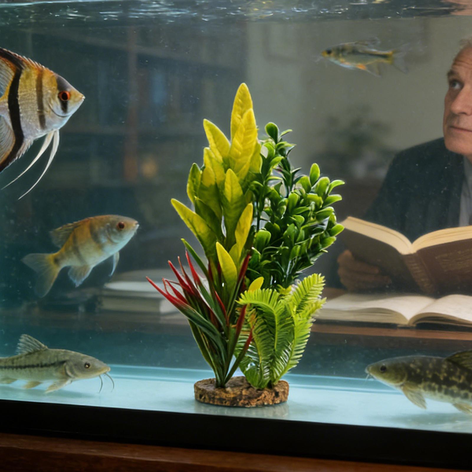 ต้นไม้ประดิษฐ์สำหรับตกแต่งตู้ป - Planted Aquarium For Beginners บทวิจารณ์และราคา