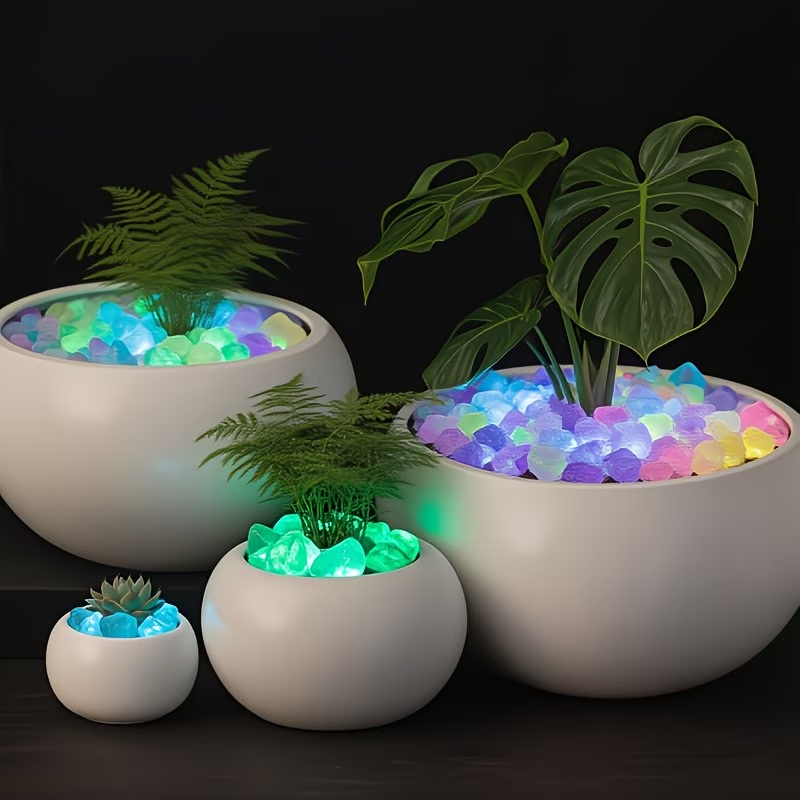 ชุดหินเรืองแสง 300 ชิ้น, ขนาด  - Aquarium Planted บทวิจารณ์และราคา
