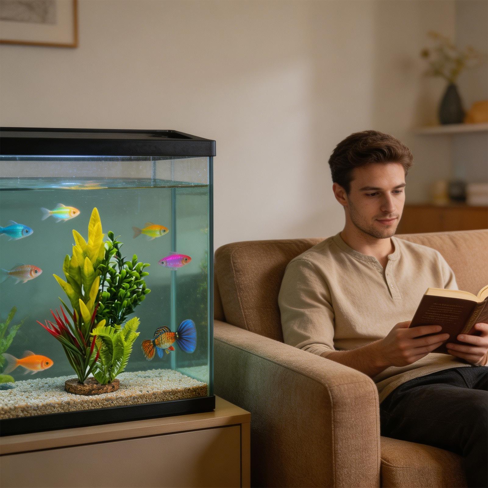 ต้นไม้ประดิษฐ์สำหรับตกแต่งตู้ป - Planted Aquarium For Beginners บทวิจารณ์และราคา