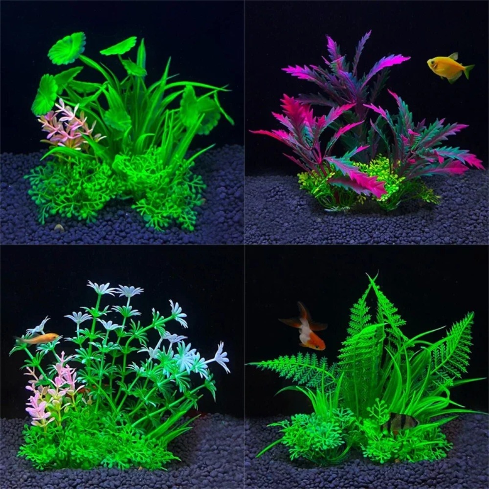 ของตกแต่งตู้ปลา 2 ชิ้น ต้นไม้ป - Planted Aquarium Bowl บทวิจารณ์และราคา