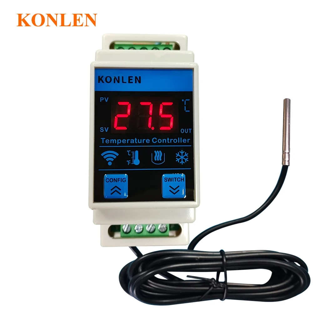 Tuya ตัวควบคุมอุณหภูมิเทอร์มอม - Planted Aquarium Temperature บทวิจารณ์และราคา
