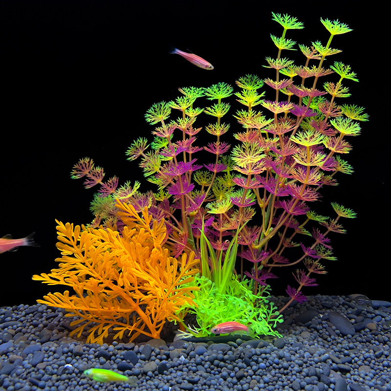 หญ้าปลอมเหมือนจริง 1 ชิ้น สำหร - Planted Aquarium Bowl บทวิจารณ์และราคา