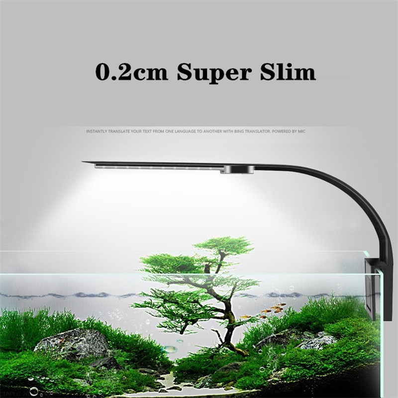 ไฟปลูกต้นไม้แบบหนีบ LED บางเฉี - Planted Aquarium Freshwater บทวิจารณ์และราคา
