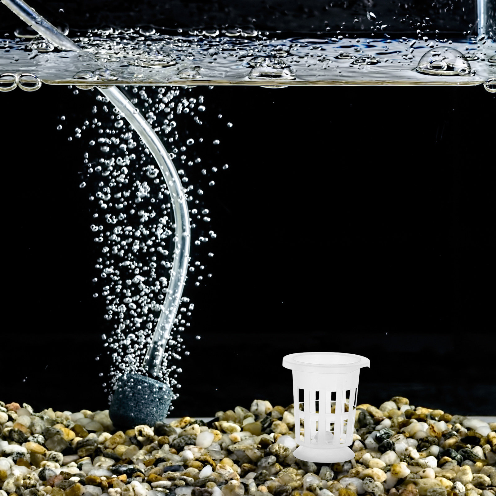 ชุดกระถางตาข่ายไฮโดรโพนิกพร้อม - Aquarium Planted บทวิจารณ์และราคา