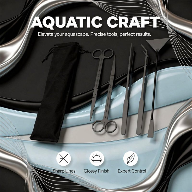 PHFU-สำหรับพืชน้ำ ประกอบด้วยพล - Planted Aquarium Tool Kit บทวิจารณ์และราคา