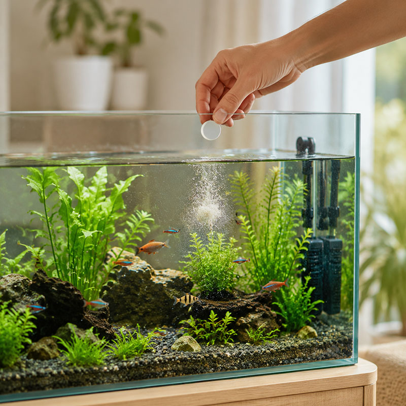 เม็ดกำจัดตะไคร่น้ำในตู้ปลา MIR - Planted Aquarium Freshwater บทวิจารณ์และราคา