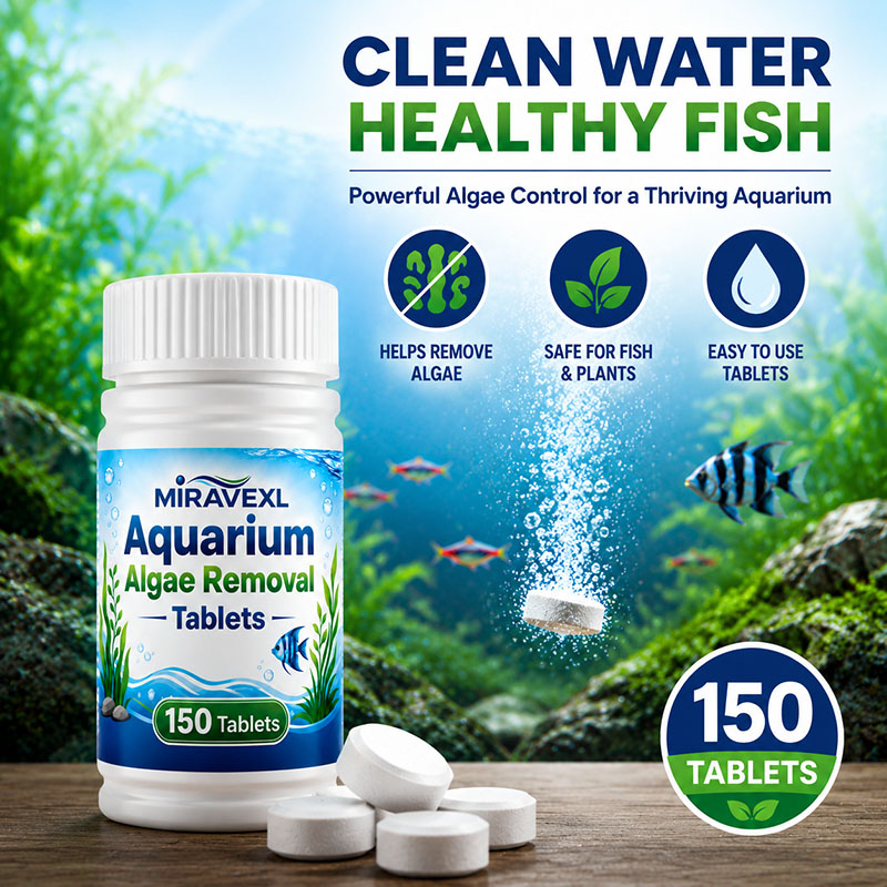 เม็ดกำจัดตะไคร่น้ำในตู้ปลา MIR - Planted Aquarium Freshwater บทวิจารณ์และราคา