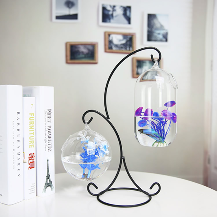 Creative Double-Deck ระงับโปร่ - Planted Aquarium Bowl บทวิจารณ์และราคา