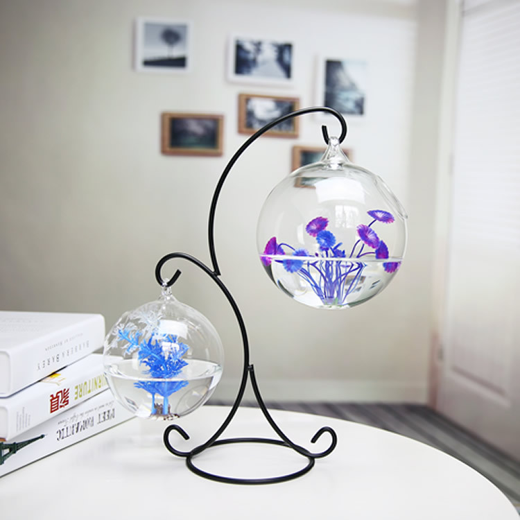 Creative Double-Deck ระงับโปร่ - Planted Aquarium Bowl บทวิจารณ์และราคา