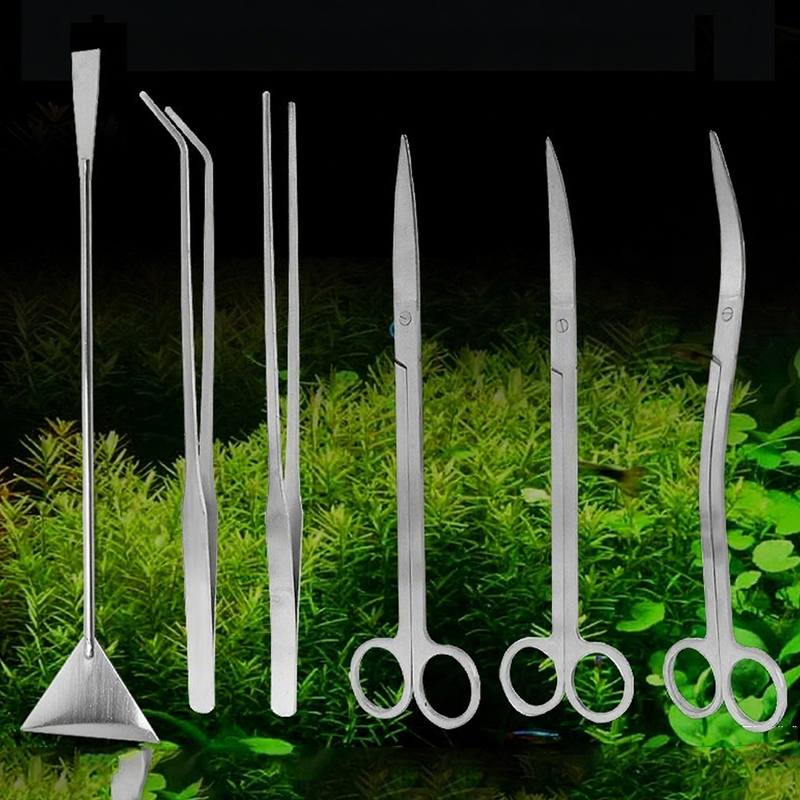กรรไกรตัดแต่งต้นไม้น้ำ อุปกรณ์ - Planted Aquarium Maintenance Kit บทวิจารณ์และราคา