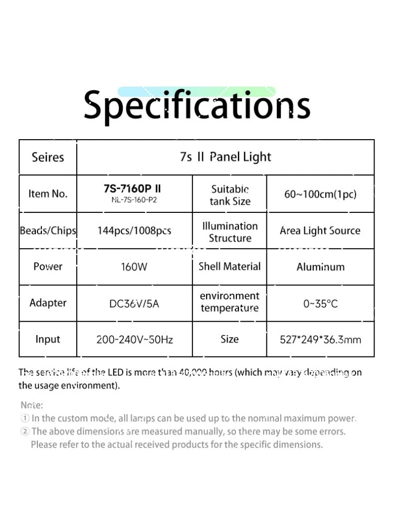 ไฟ LED สำหรับตู้ปลา 160W RGB ส - Aquarium Planted บทวิจารณ์และราคา